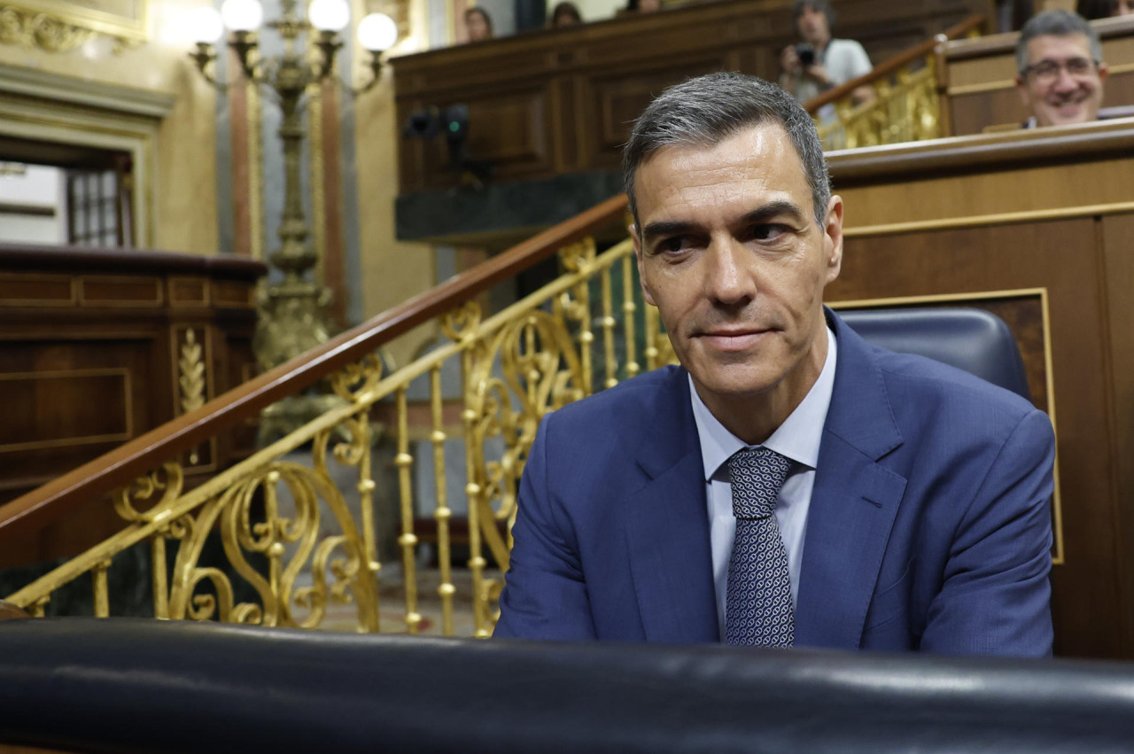 El presidente de España y líder del PSOE, Pedro Sánchez. Foto: EFE/Chema Moya