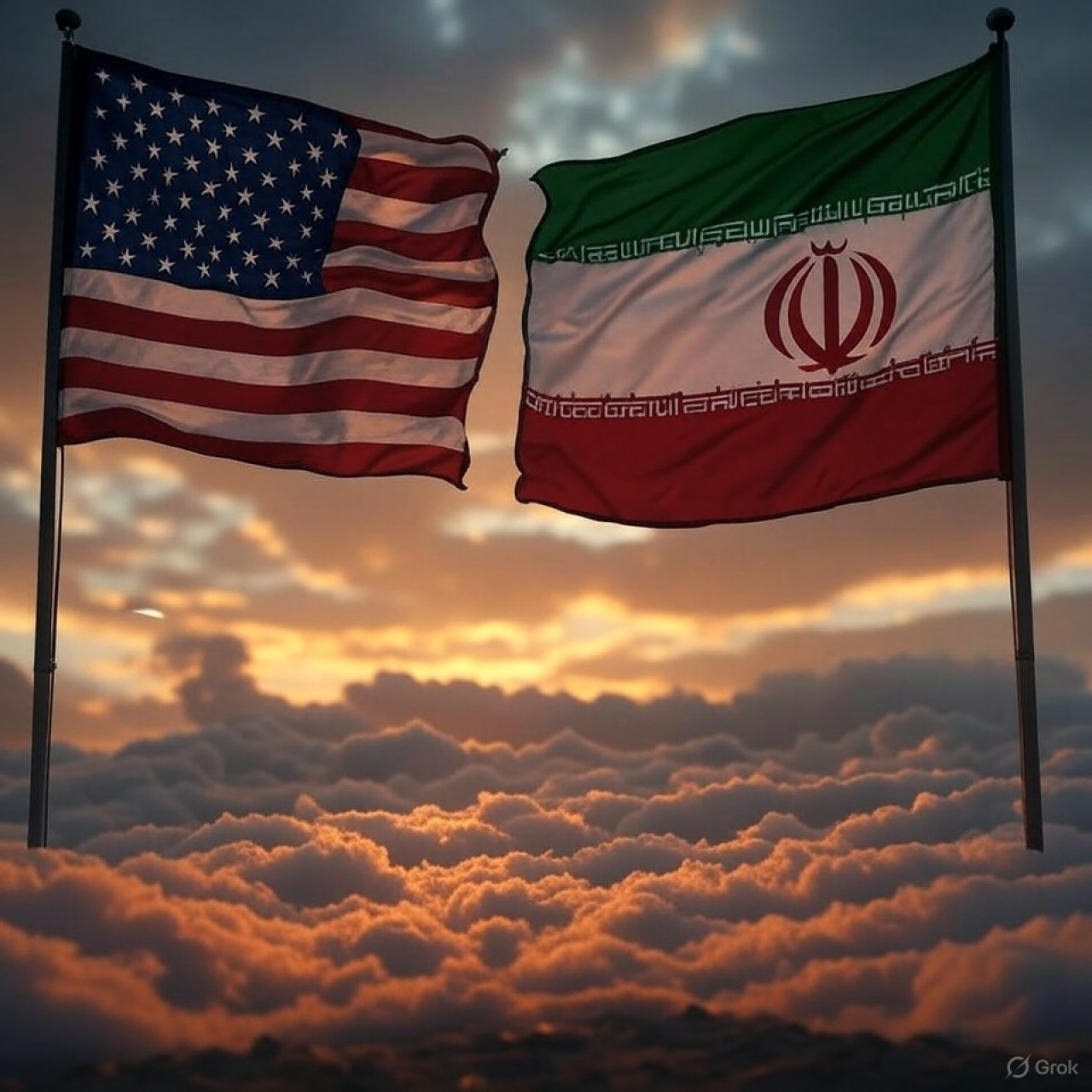 Estados Unidos e Irán: una por una, las claves para entender una relación históricamente fallida. Foto: Grok.