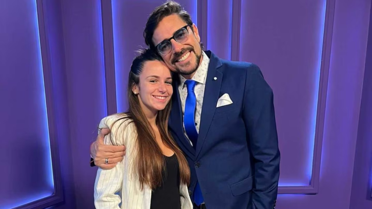 Matías Alé y su novia Martina. Fuente: Instagram.