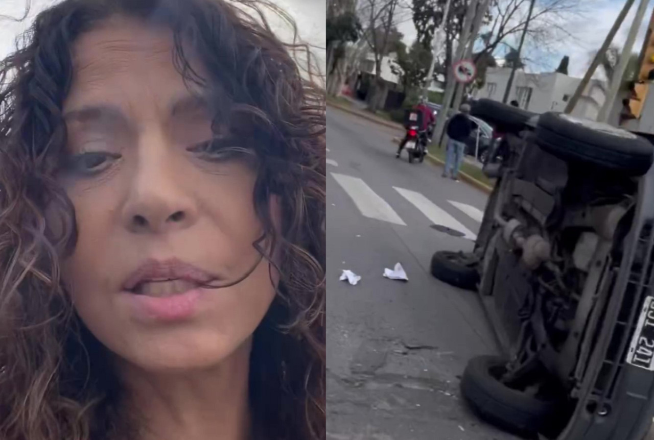 Patricia Sosa sufrió un accidente vehicular. Foto: Instagram @patriciasosaoficial