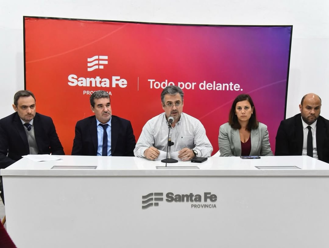El Gobierno de Santa Fe intervino la policía de Rosario. Foto: Instagram georginaorciani