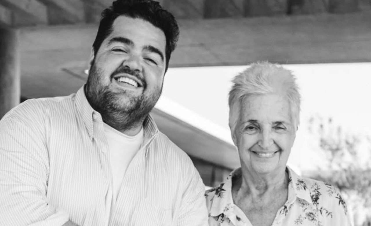 Darío Barassi junto a su madre. Foto: Instagram.