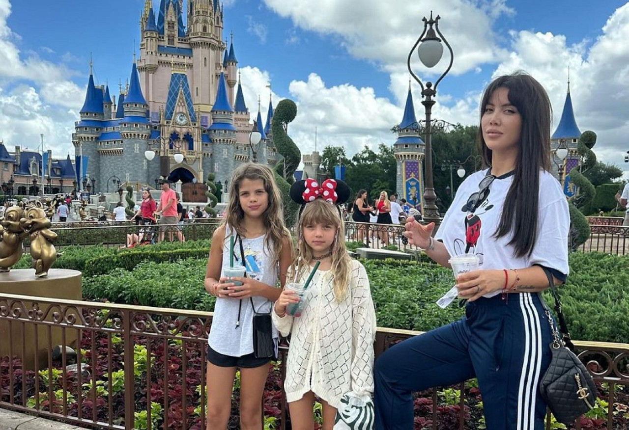 Wanda Nara fue una de las primeras en expresar su amor por sus hijos en el Día del Niño. Foto: Instagram.
