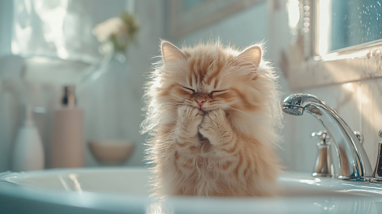 Qué significa que tu gato te siga a todos lados. Foto Freepik