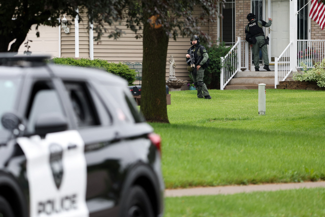 Policía de Minnesota. Foto: Reuters / Ellen Schmidt.