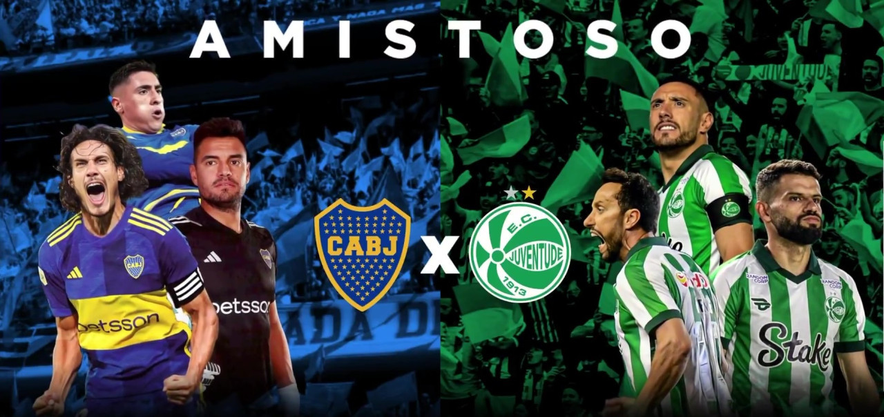 Boca jugará un amistoso vs. Juventude de Brasil.