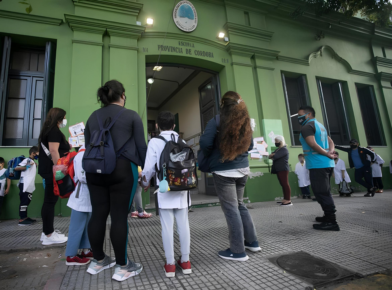 Escuela en Argentina. Foto: NA.