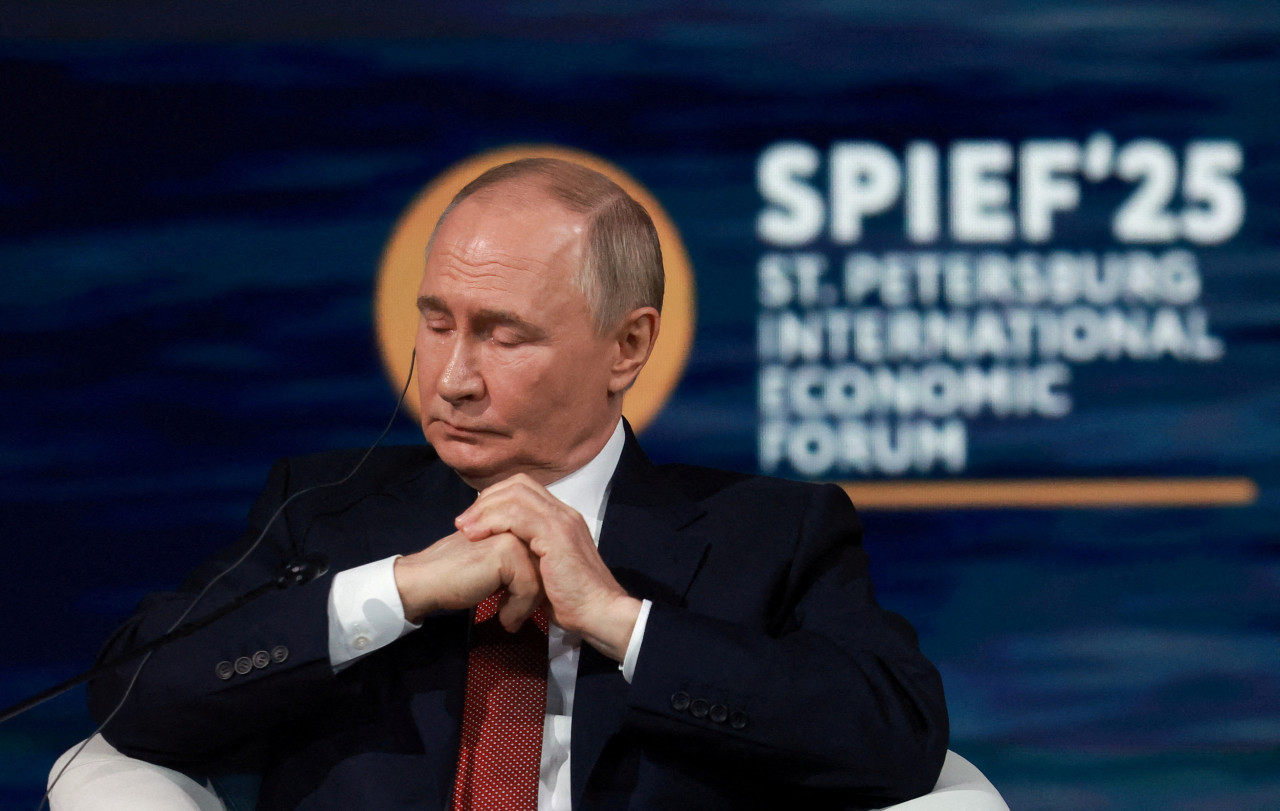Vladimir Putin, presidente de Rusia. Foto: Reuters/Anton Vaganov