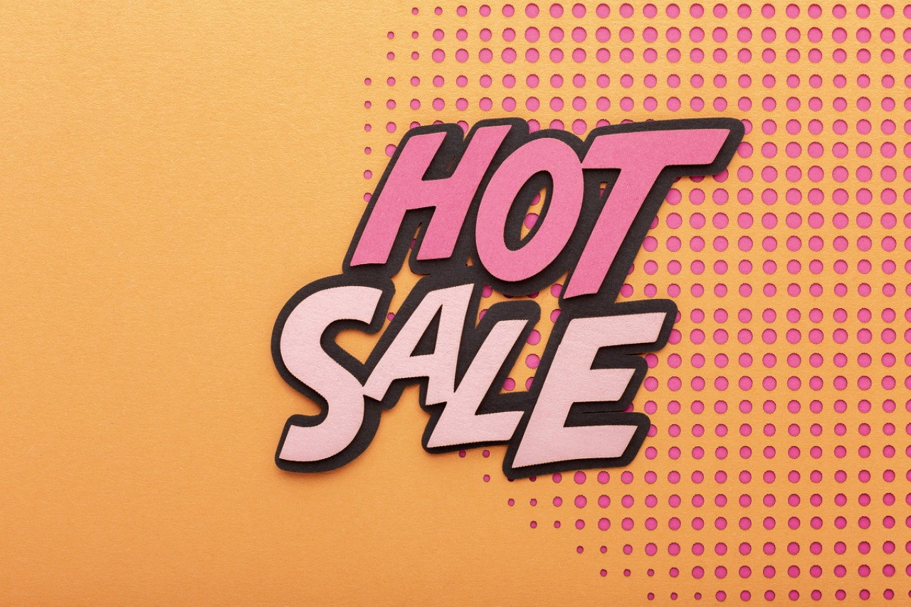 Hot Sale. Foto: Freepik.