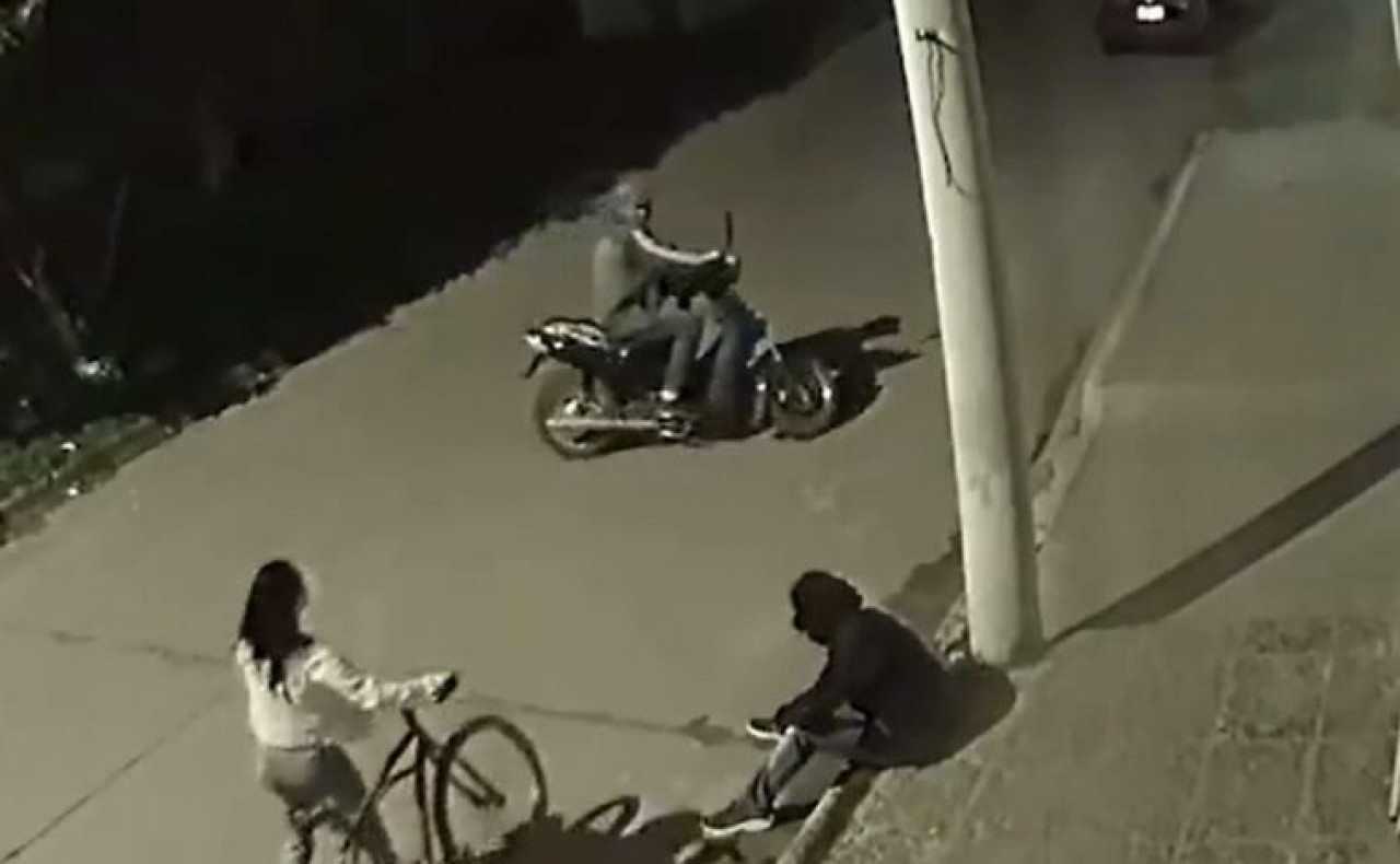 Robo y muerte en Santa Fe. Foto: captura.