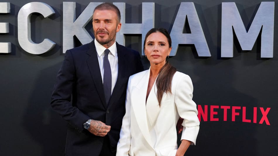 David y Victoria Beckham. Foro: Reuters.