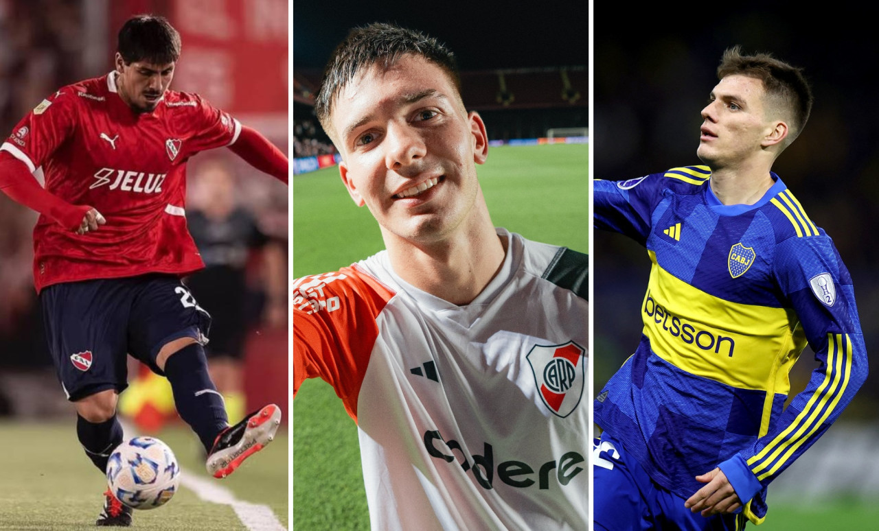 Futbolistas argentinos. Fotos: NA
