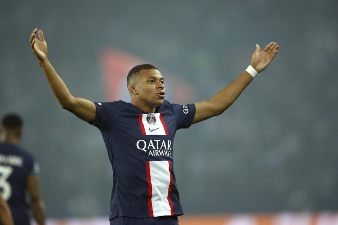Mbappé, PSG. Foto: EFE